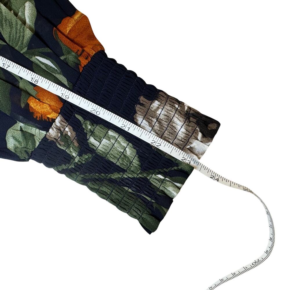 Baltic Born Olivia Midnight Navy Floral Maxi Dress Women's Medium Boho Cottage - Picture 11 of 16